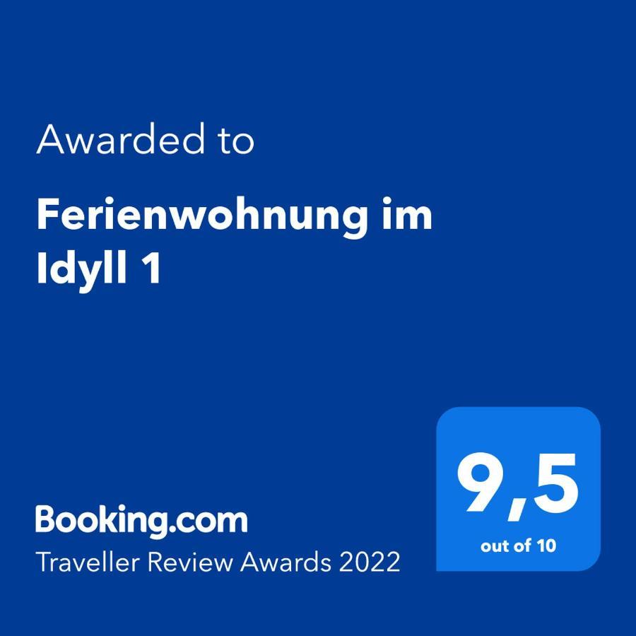 Ferienwohnung Im Idyll 1 헹게르스베르크 외부 사진